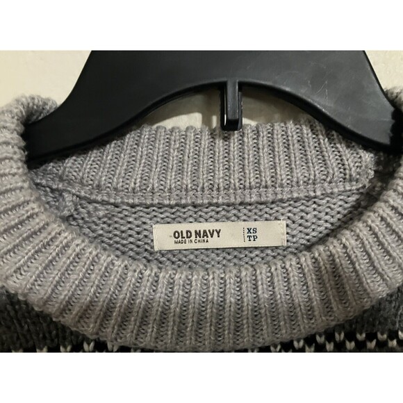 Old Navy Multicolor Sequined Tight Knit Pullover Sweater Size XS - Picture 8 of 8